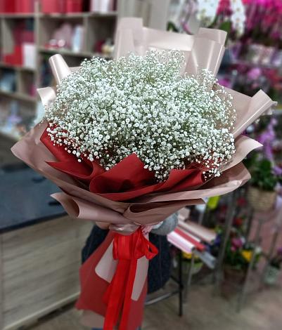 Букет цветов из: Гипсофила в Уварово